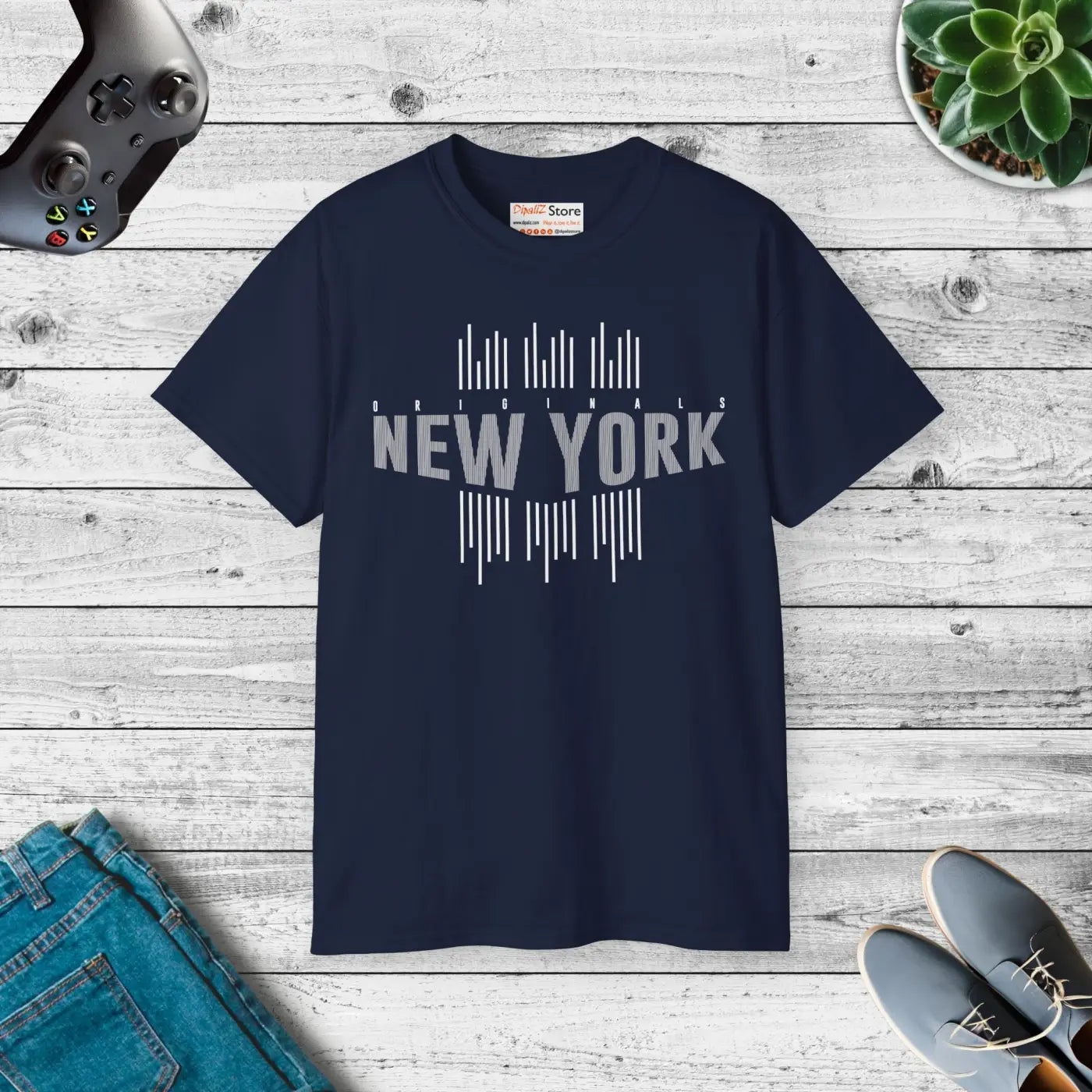 Urban New York T-shirt – Eco-friendly Clothing - Dipaliz